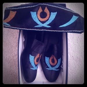 African Native Shoes and matching Hats